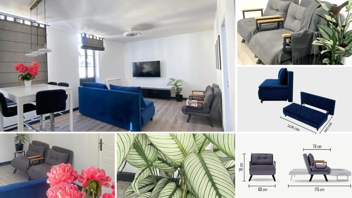 Villa Serenite Appartement Au Centre Ville N 6 Lourdes Bagian luar foto